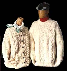 Wool Fisherman Knit Sweaters